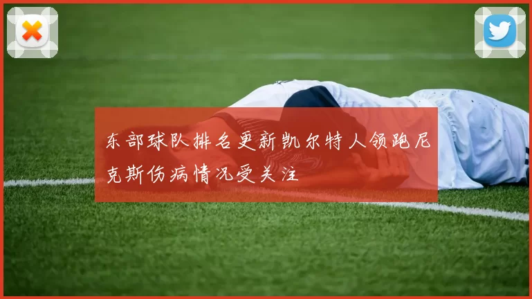 东部球队排名更新凯尔特人领跑尼克斯伤病情况受关注